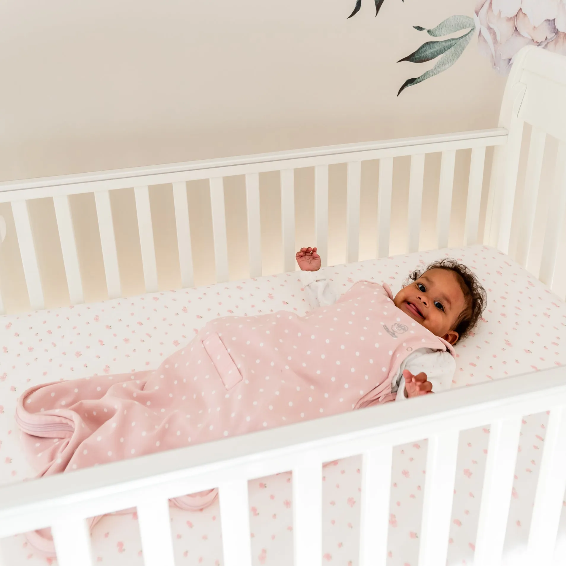 4 Season® Ultimate Baby Sleep Bag, Merino Wool & Organic Cotton, 2 Months - 2 Years, Rose