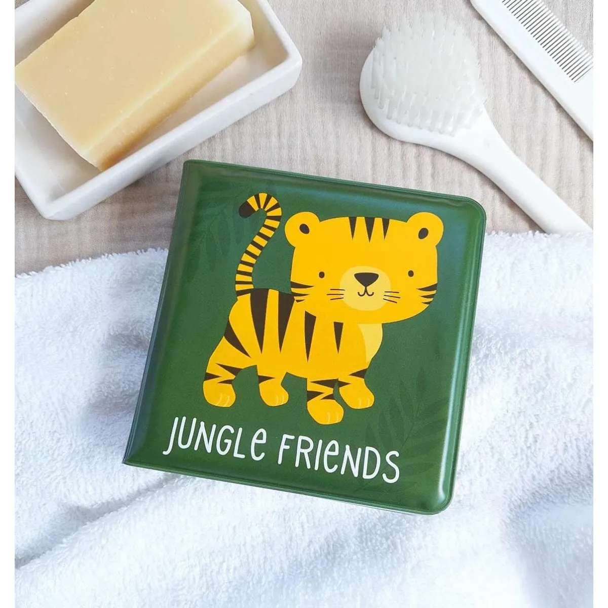 A Little Lovely Company Bath Book: Jungle Friends