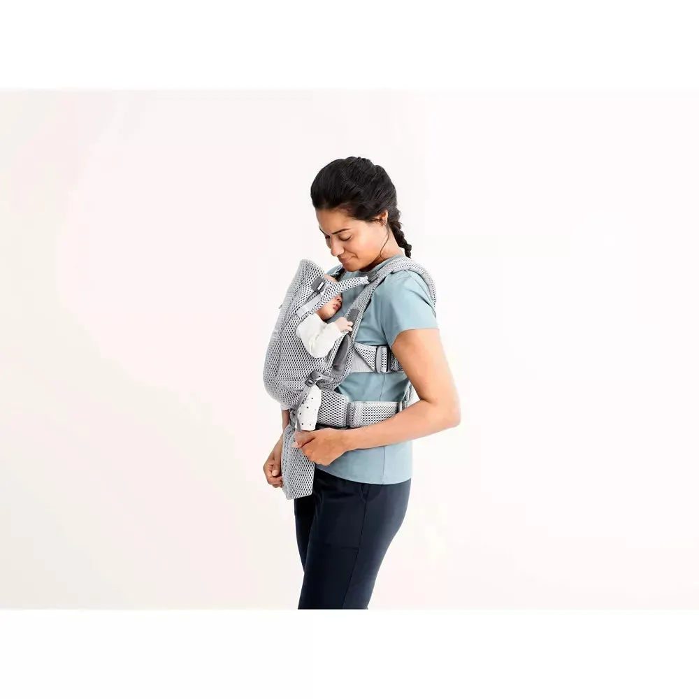 Baby Carrier Free in 3D Mesh - Grey