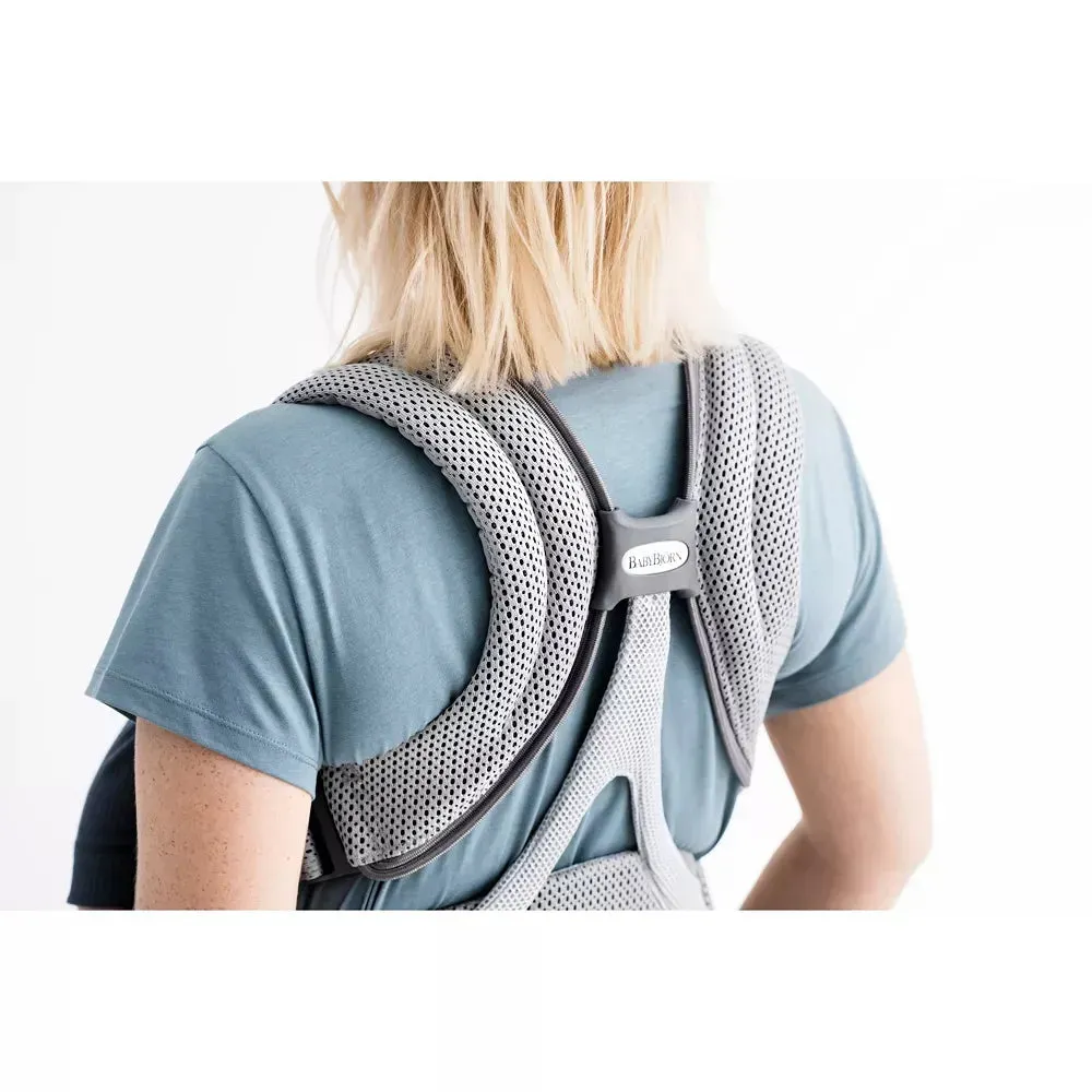 Baby Carrier Free in 3D Mesh - Grey