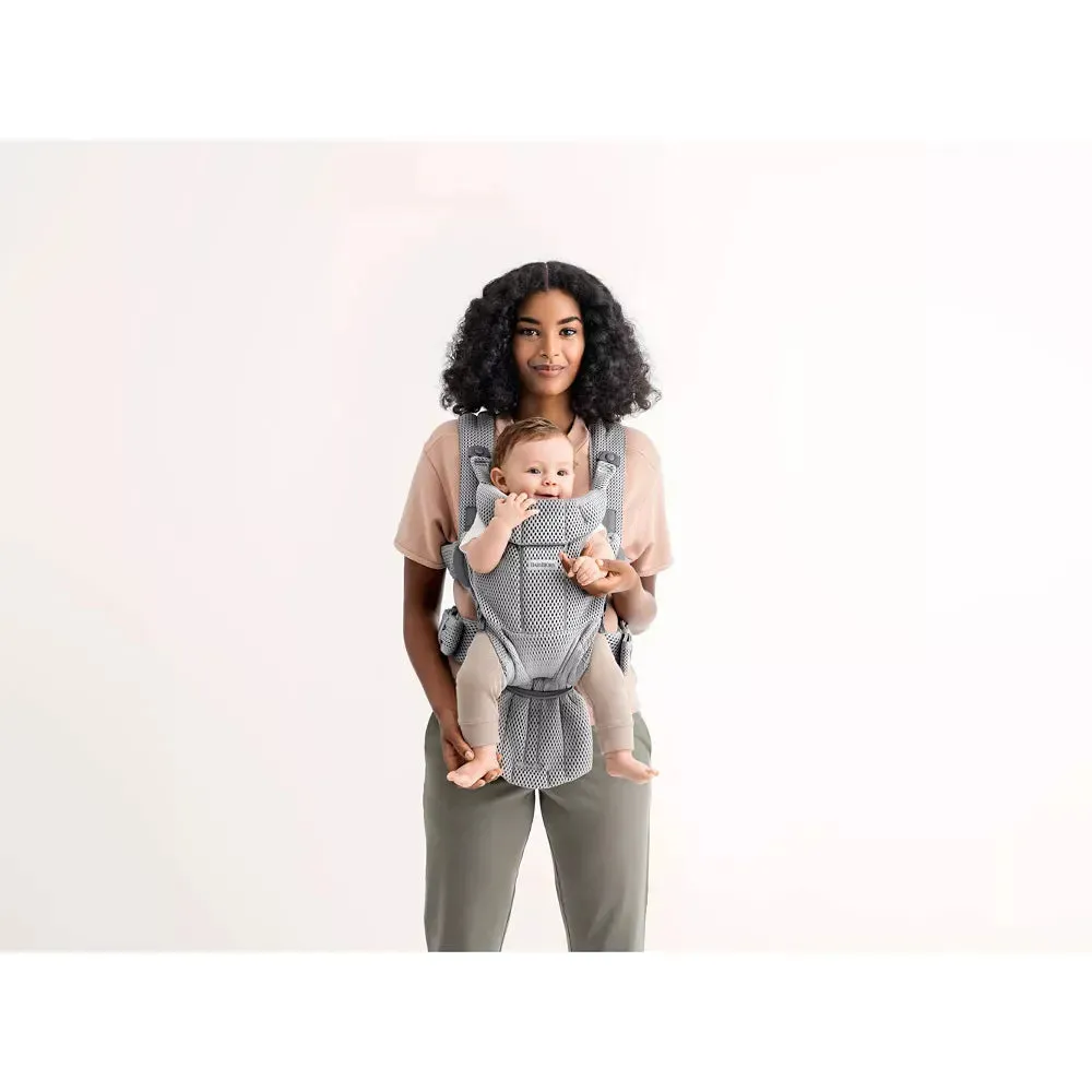 Baby Carrier Free in 3D Mesh - Grey