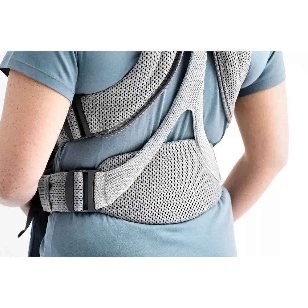 Baby Carrier Free in 3D Mesh - Grey