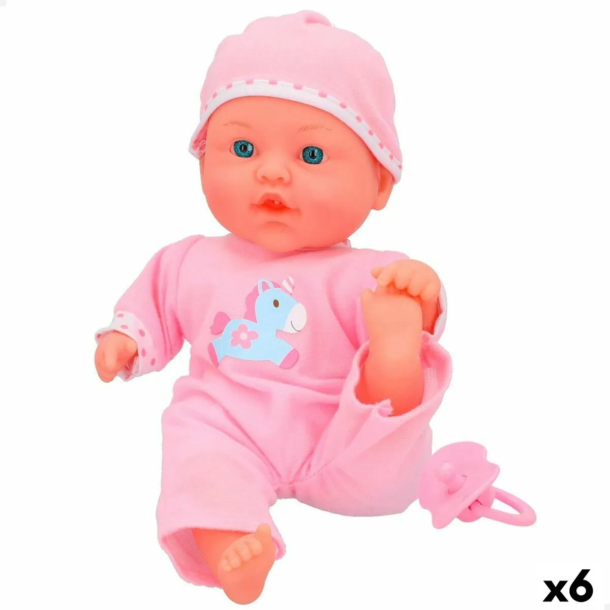 Baby Doll Colorbaby 32 cm 6 Units