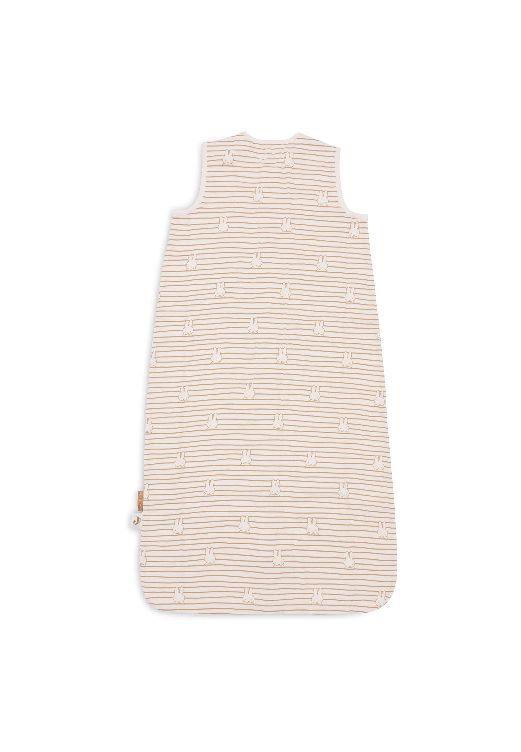 Baby Sleeping Bag Muslin 70cm Miffy Stripe - Biscuit