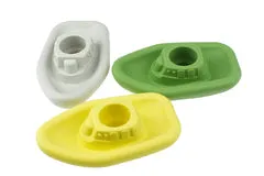 BATH BOATS 3PC SILICONE SET-GREY/GREEN