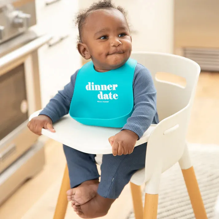 Blue Dinner Date Wonder Bib