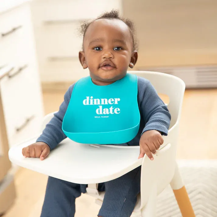 Blue Dinner Date Wonder Bib