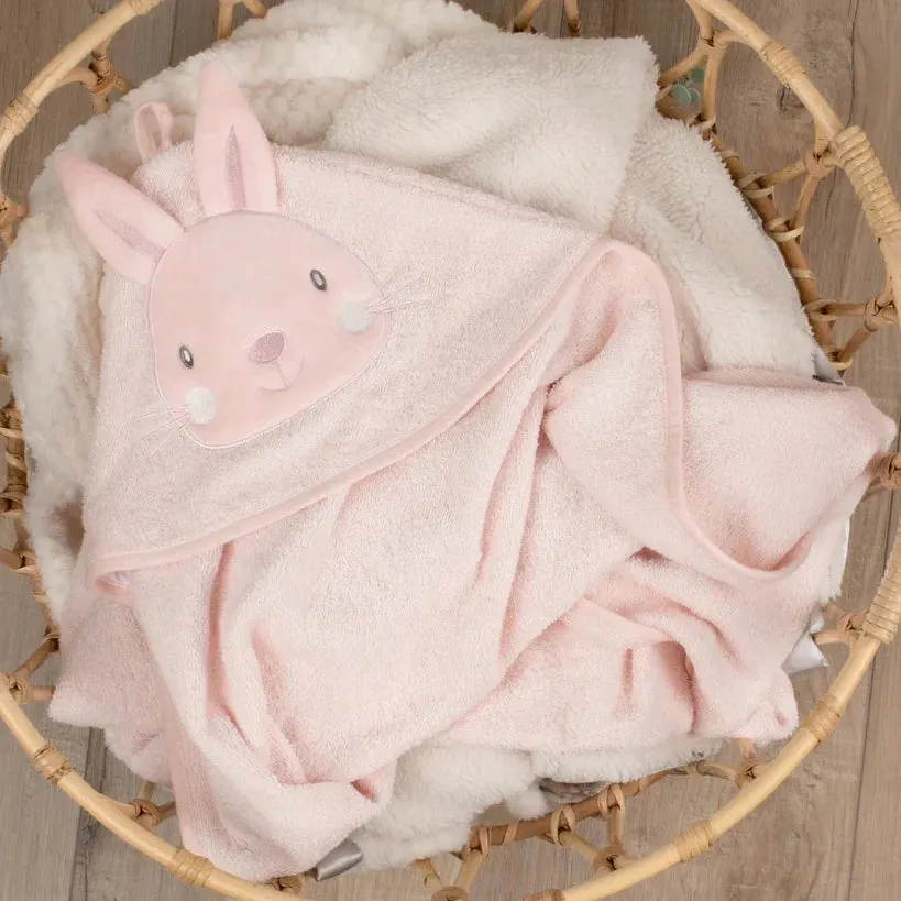 Character Baby Hooded Towel - Harvest Bunny