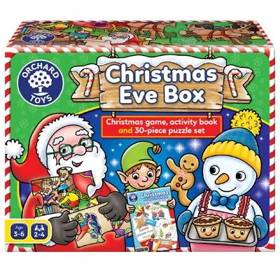 Christmas Eve Box of Games and Puzzles by Orchard Toys