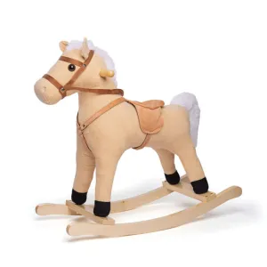 Cord rocking horse