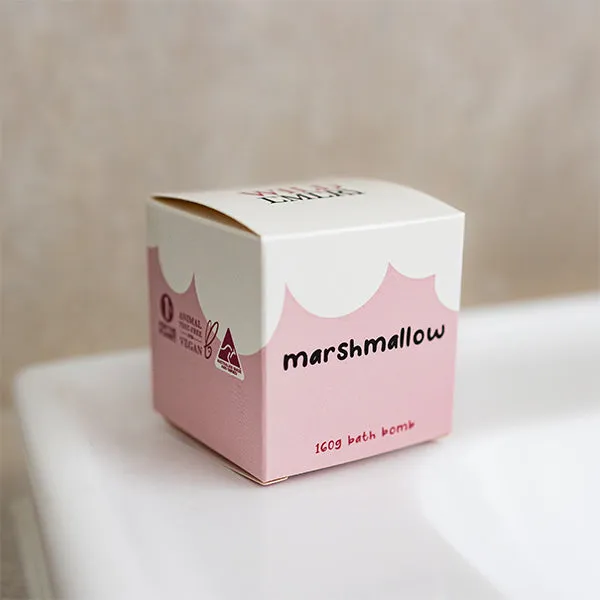 Cube Bath Bomb - Marshmallow