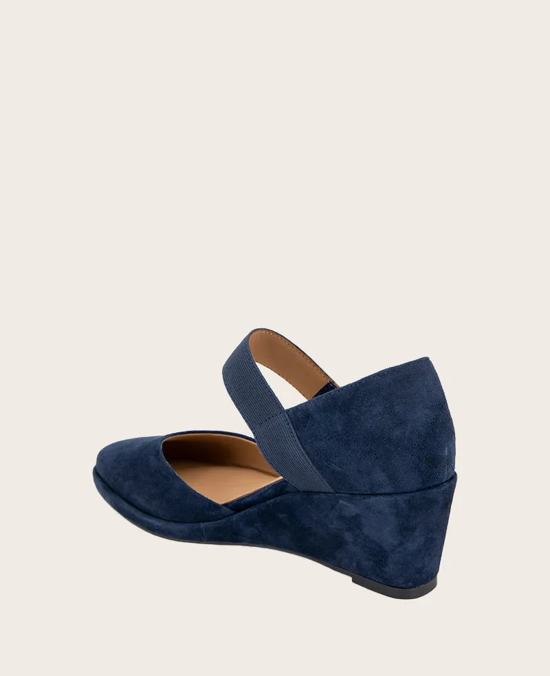 GENTLE SOULS - Oriana Suede Wedge