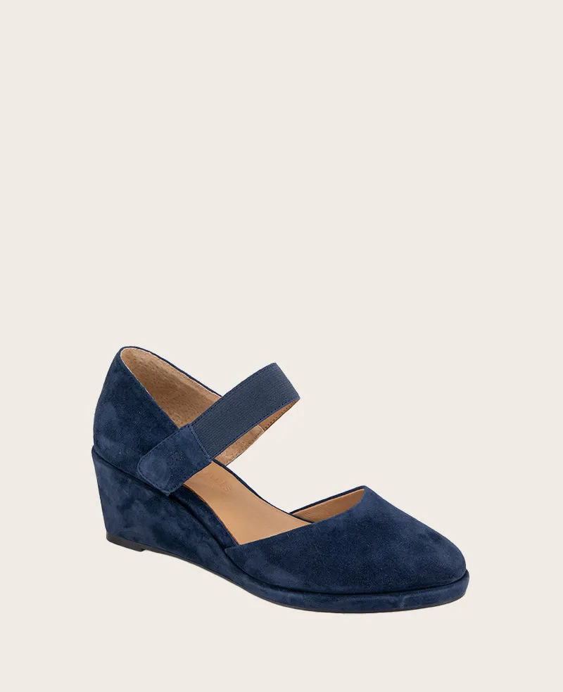 GENTLE SOULS - Oriana Suede Wedge