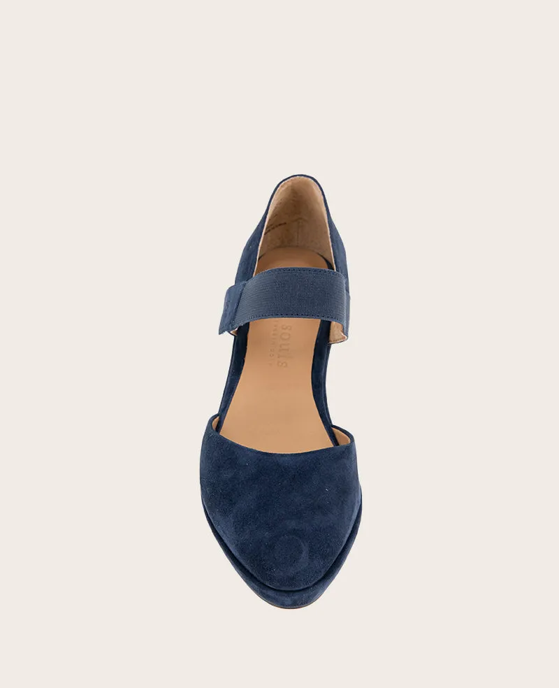 GENTLE SOULS - Oriana Suede Wedge