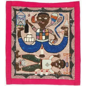 Haitian Drapo Vodou Flag, Ceremony