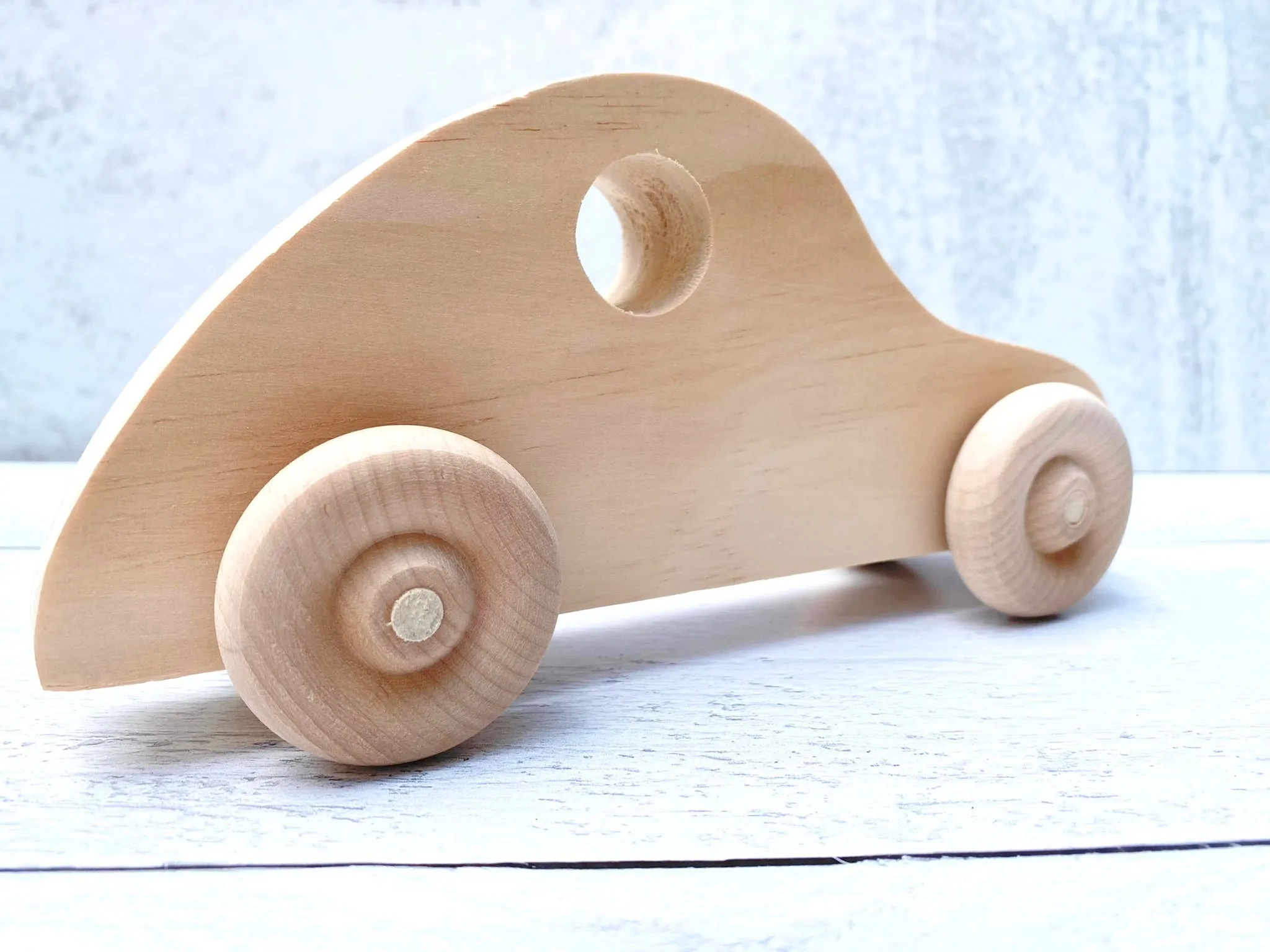 Handcrafted Wooden Baby Toys - Car