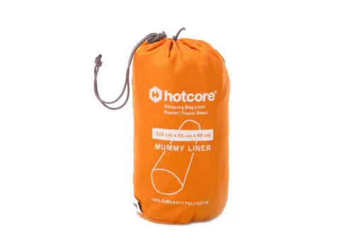 Hotcore - Soft-Touch Sleeping Bag Liner or Hostel Travel Sheet