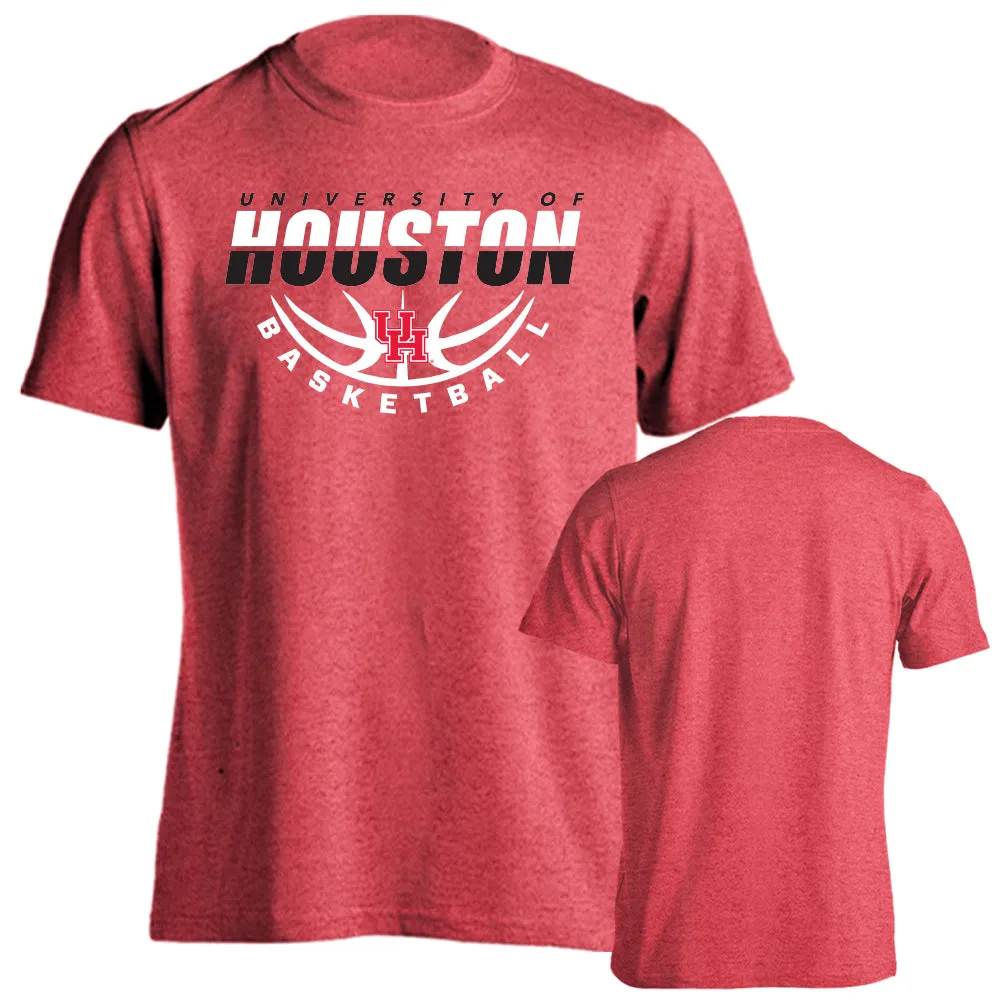 Houston Cougars Basketball Nothing But Net Short Sleeve T-Shirt