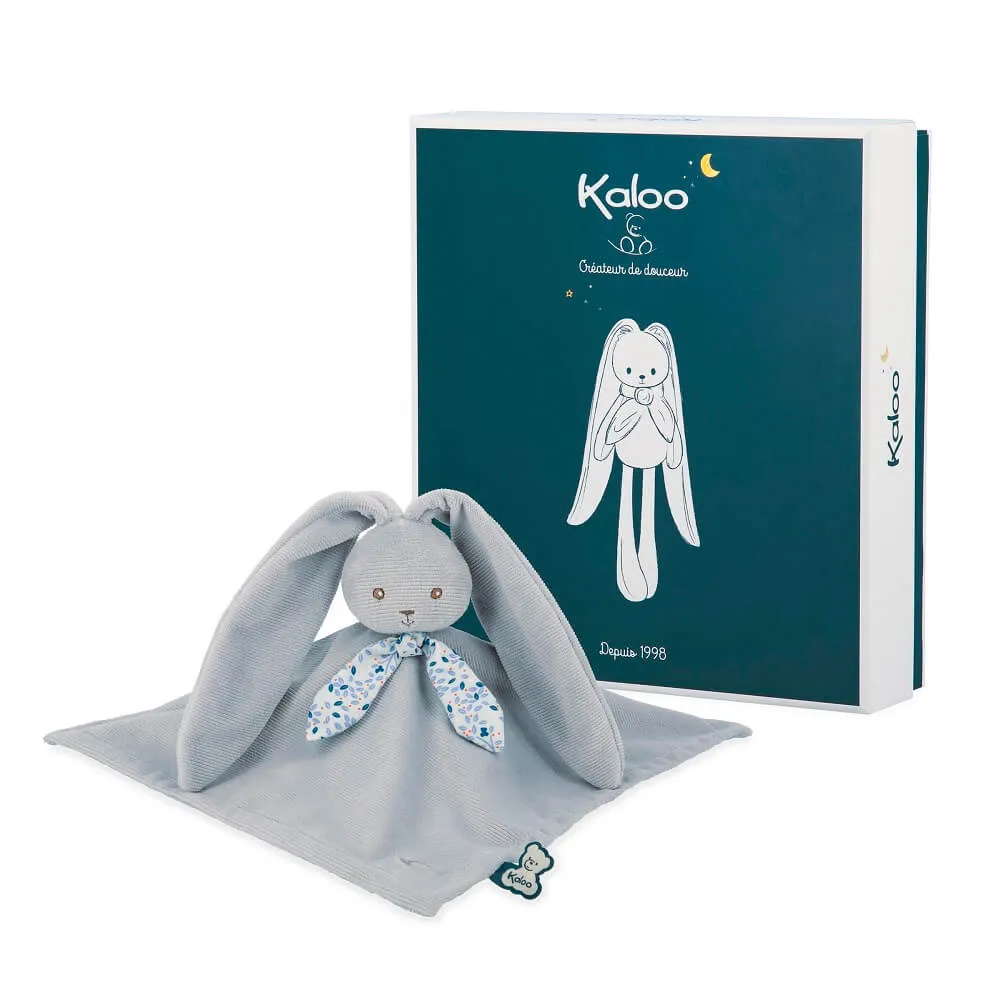 Kaloo Blue Rabbit Doudou Comforter