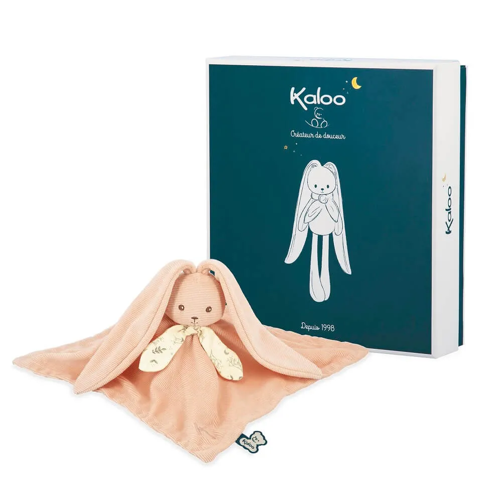 Kaloo Peach Rabbit Doudou Comforter