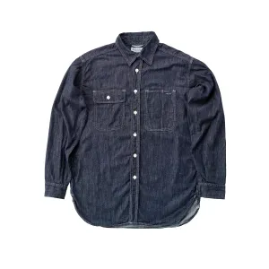 Kenneth Field Indigo Denim Cigar Shirt