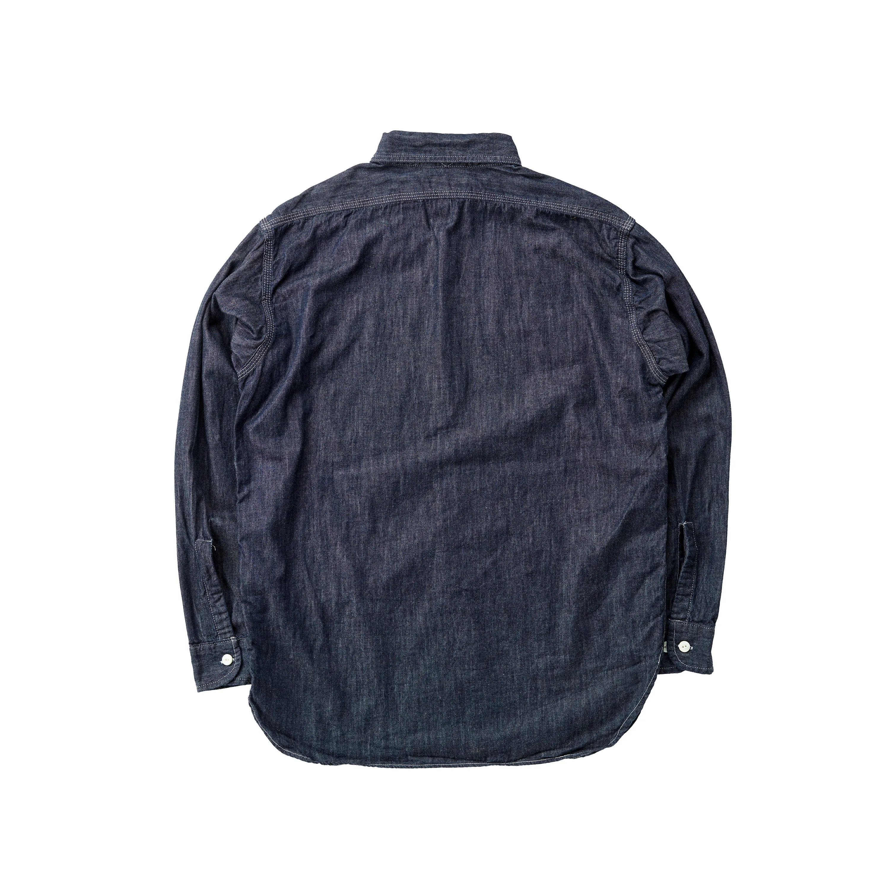 Kenneth Field Indigo Denim Cigar Shirt