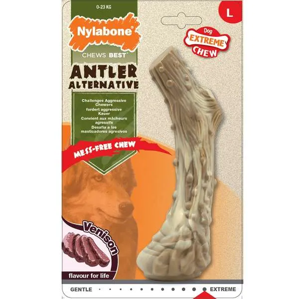 Nylabone Animal Alternatives Antler Large