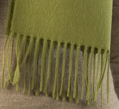 Solid Weave Brushed Alpaca Scarf