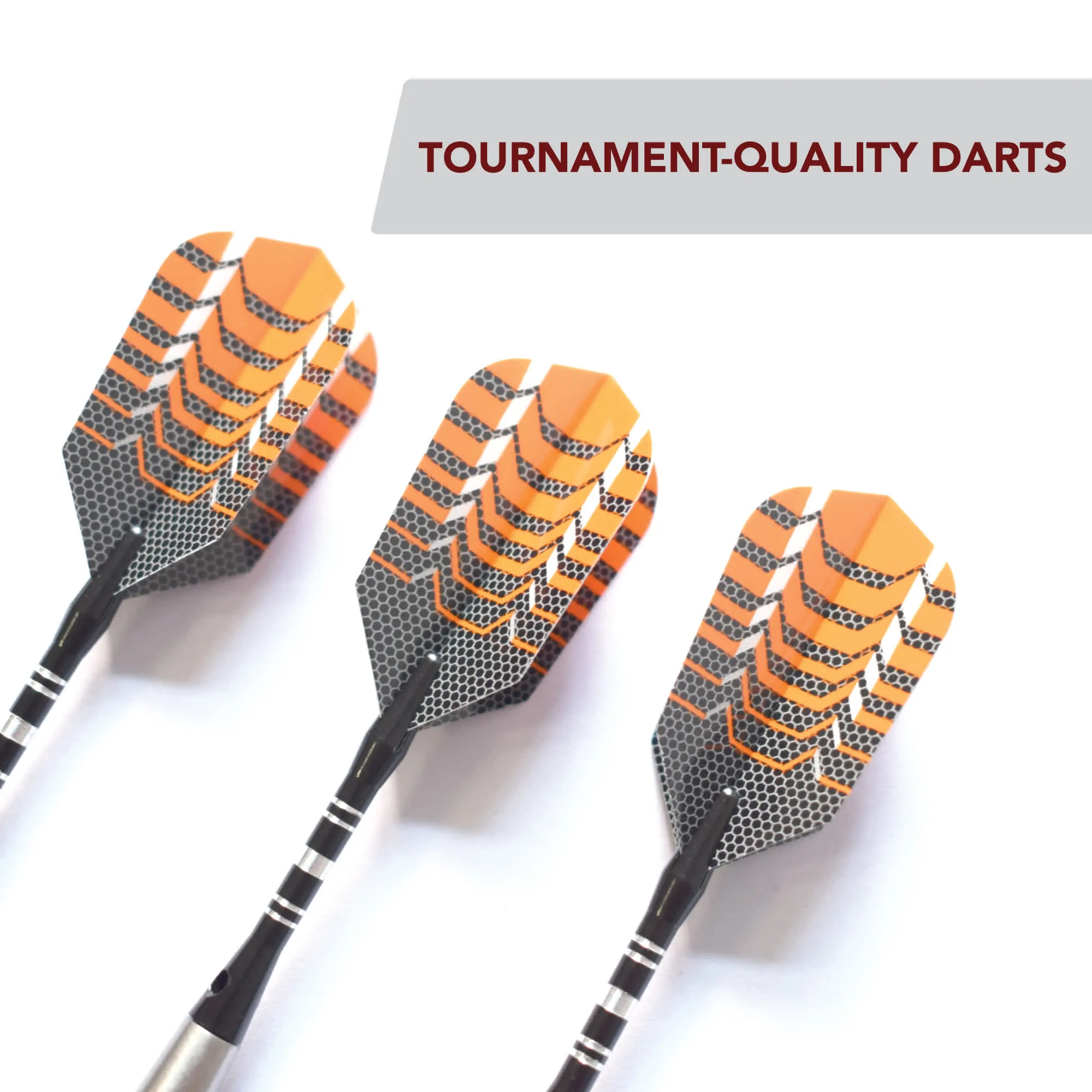 Spartan Soft Tip Darts with Tungsten Barrels- 3 Piece Set