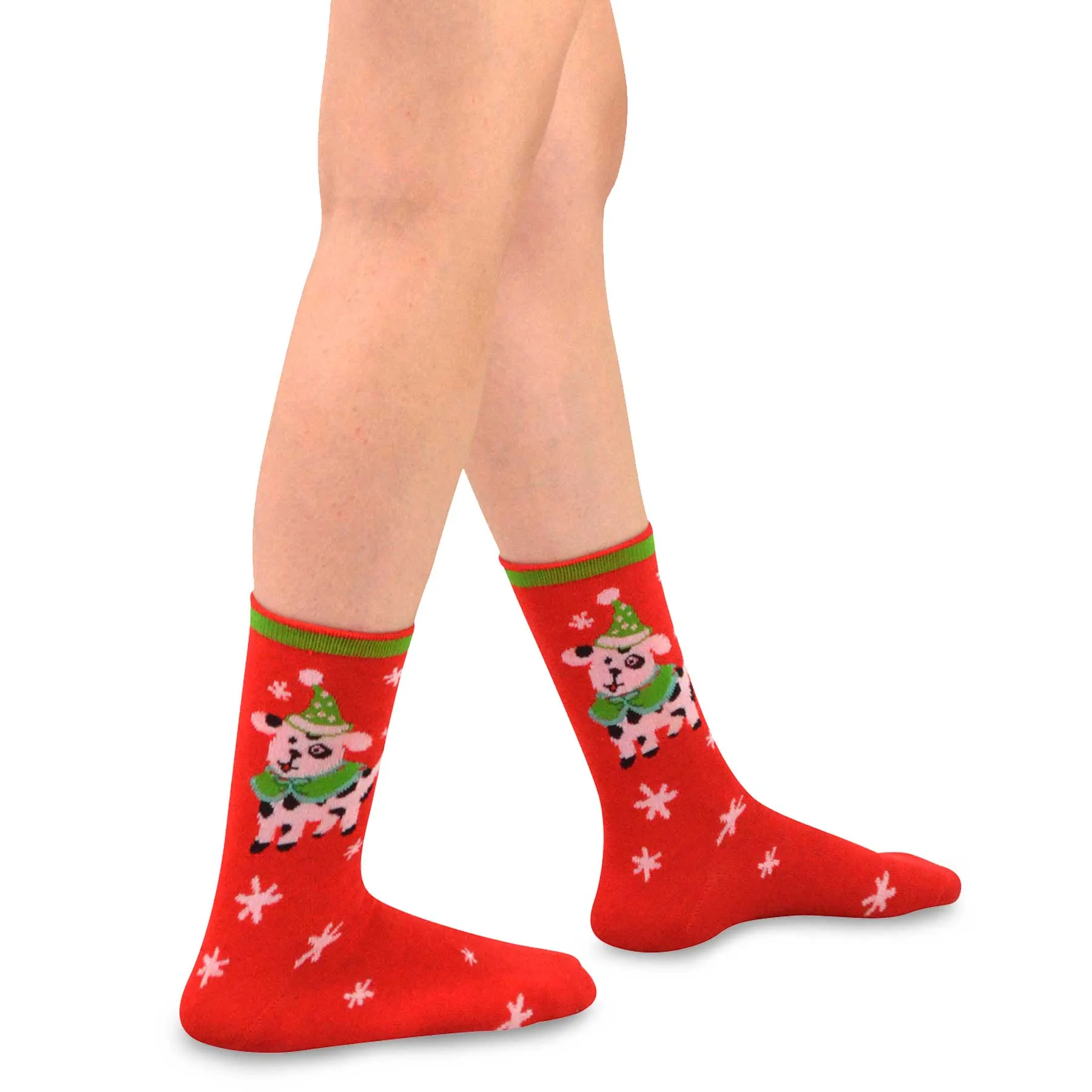 TeeHee Socks Kid's Christmas Cotton Short Crew 12-Pack (11970)