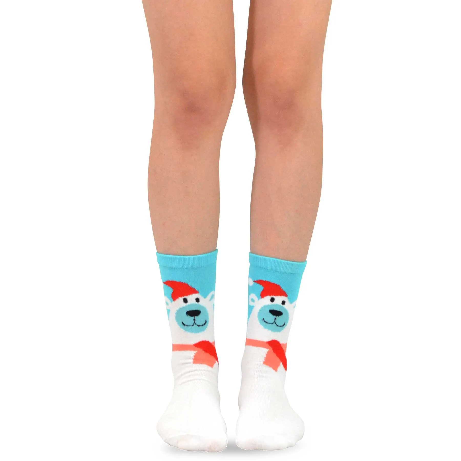 TeeHee Socks Kid's Christmas Cotton Short Crew 12-Pack (11970)