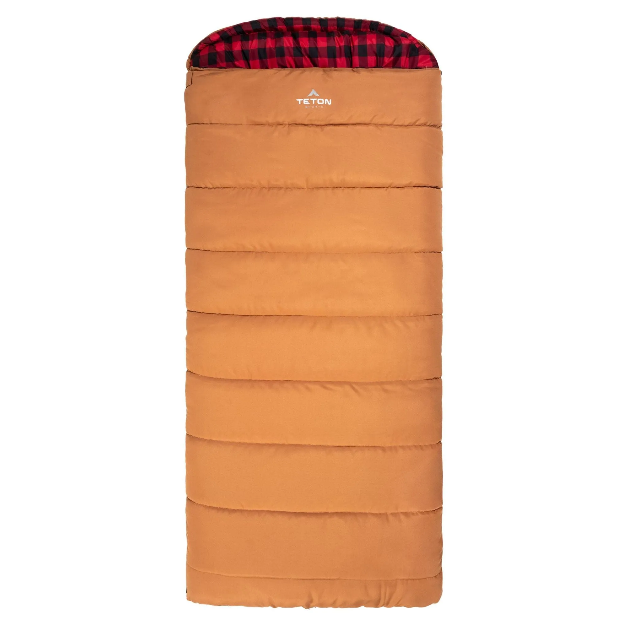 Teton Sports Bridger -7˚c/20˚f Canvas Sleeping Bag in Pecan and Fox