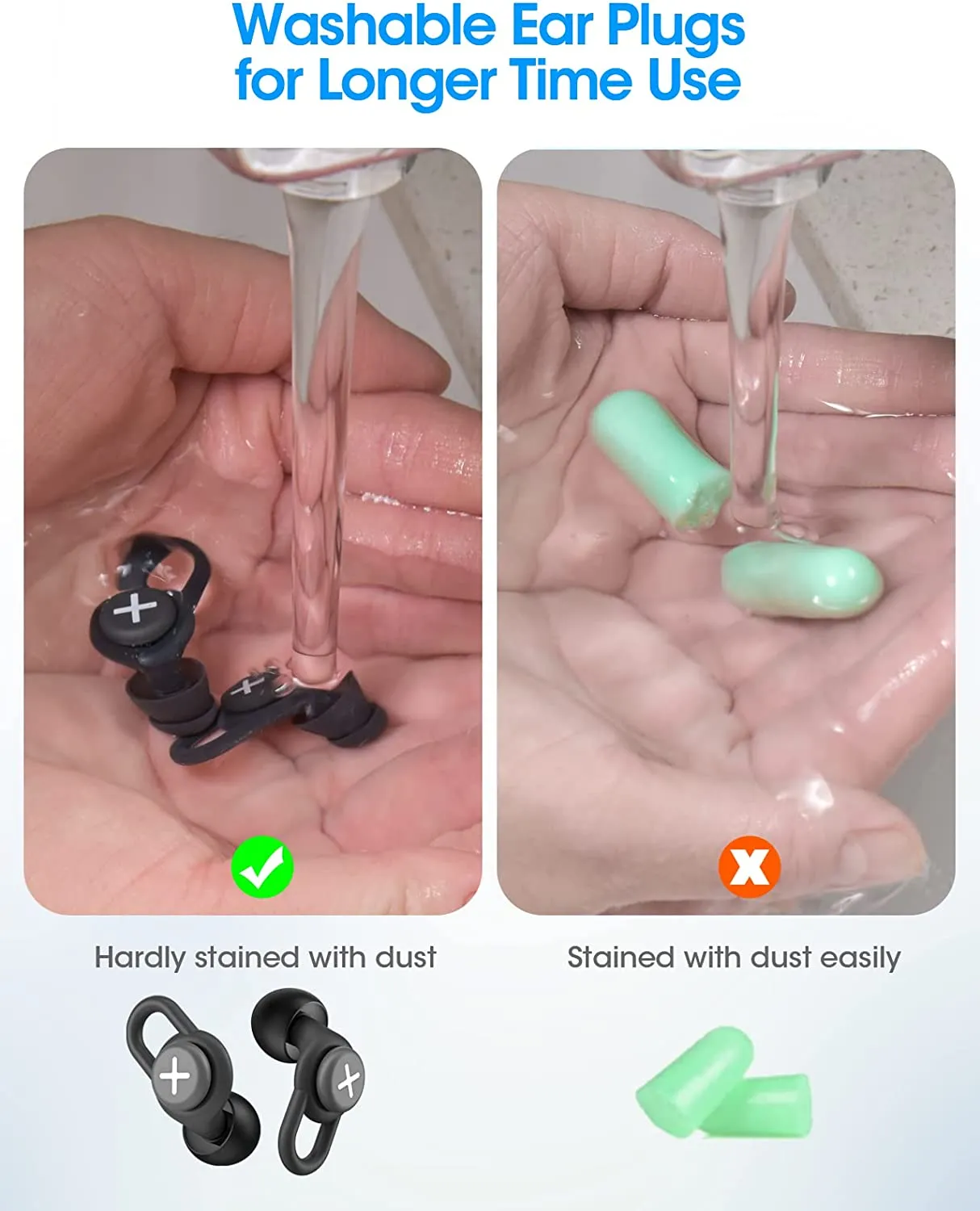 Ultra Soft Foam Earplugs