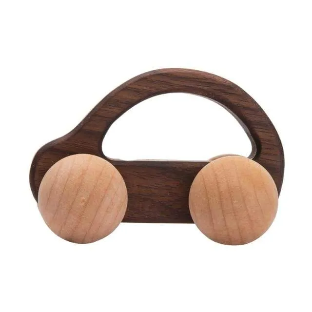 Wooden Child Block For Babies BPA Free Organic Beech Animal Shape Baby Toy Car Montessori Toys Brain Game Handmade Crafts Gifts